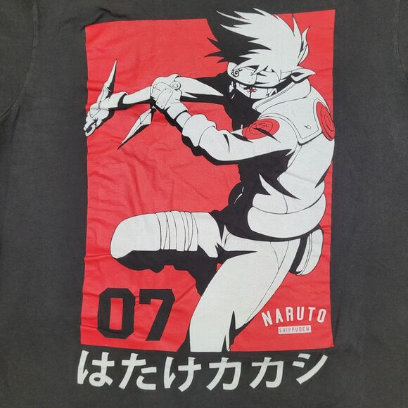 Naruto Manga Shirt Large 21x25 Kakashi-Hatake - Picture 10 of 11